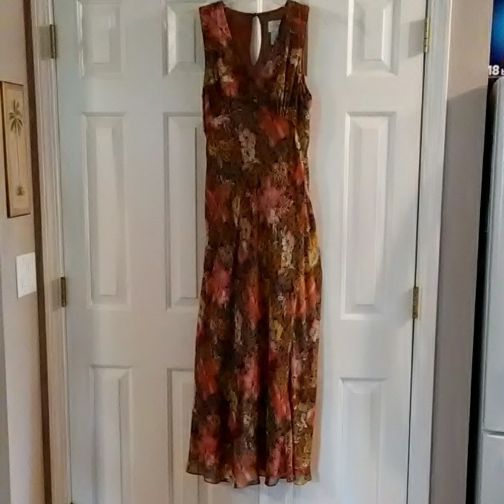 Summer semi-formal beaded dress